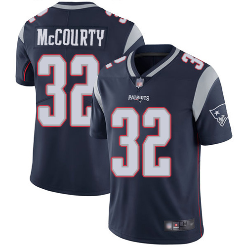 New England Patriots Football #32 Vapor Limited Navy Blue Men Devin McCourty Home NFL Jersey